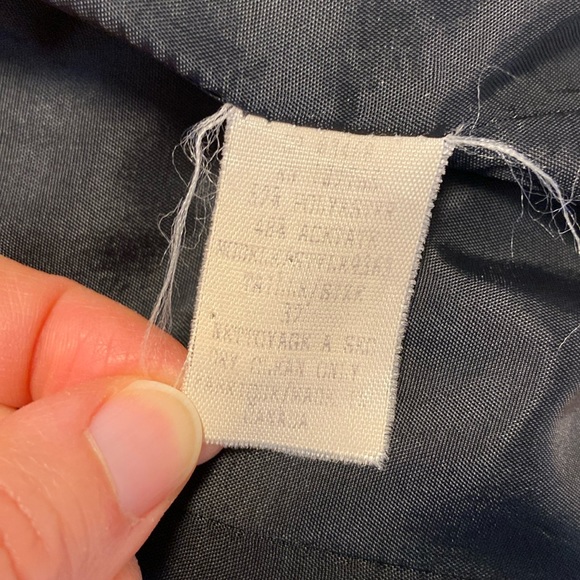 Sandra Angelozzi Crepe One-Button Blazer - Black - Size 32 - Picture 4 of 4